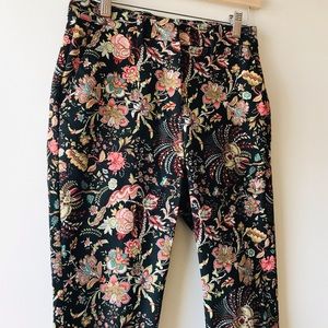 Printed trousers